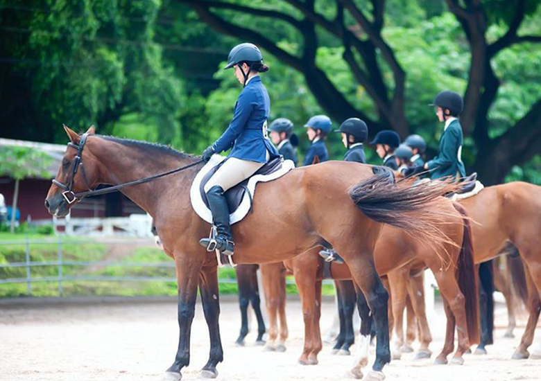 Riders in a Show